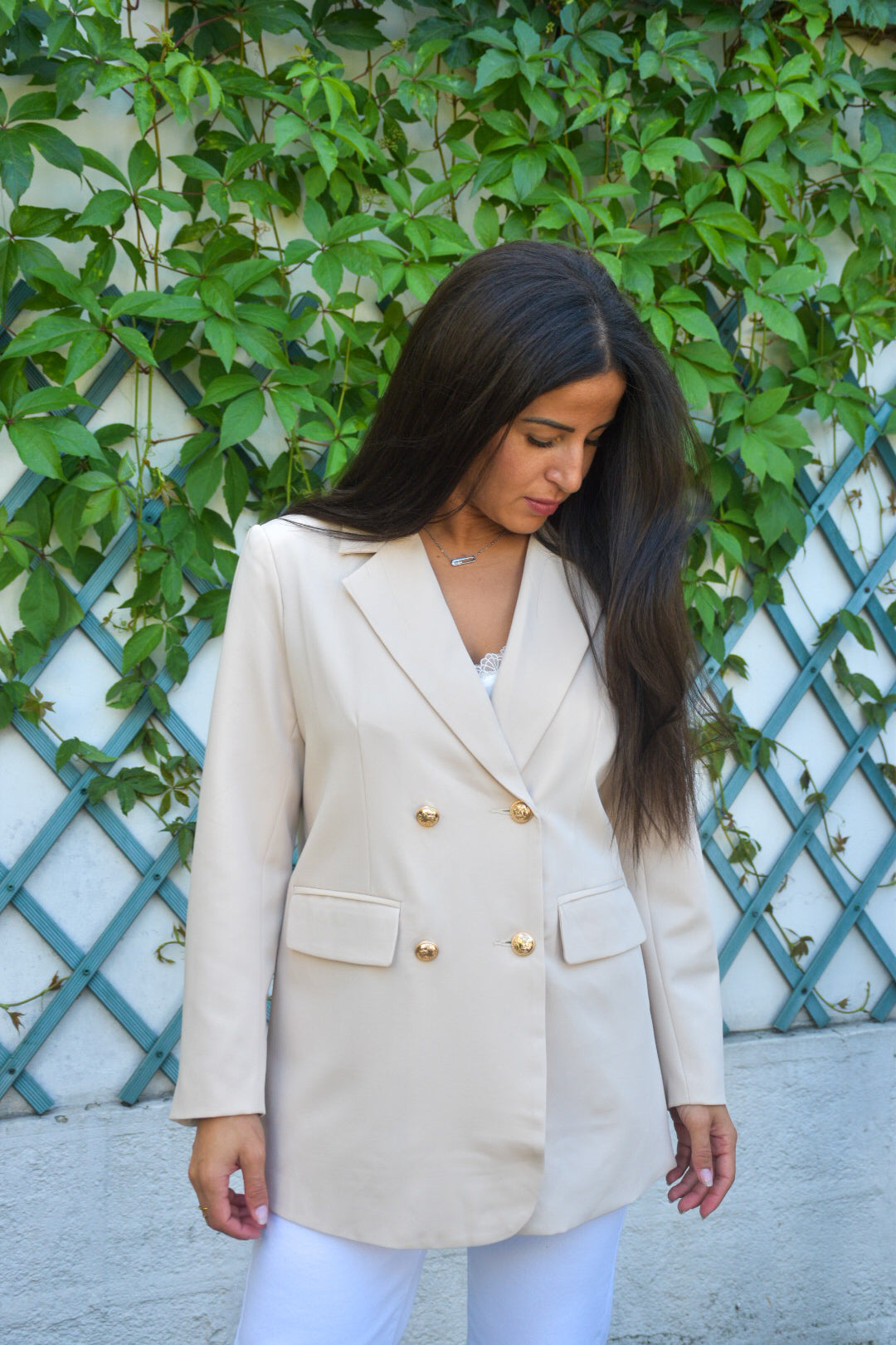 Blazer Beige Élégance