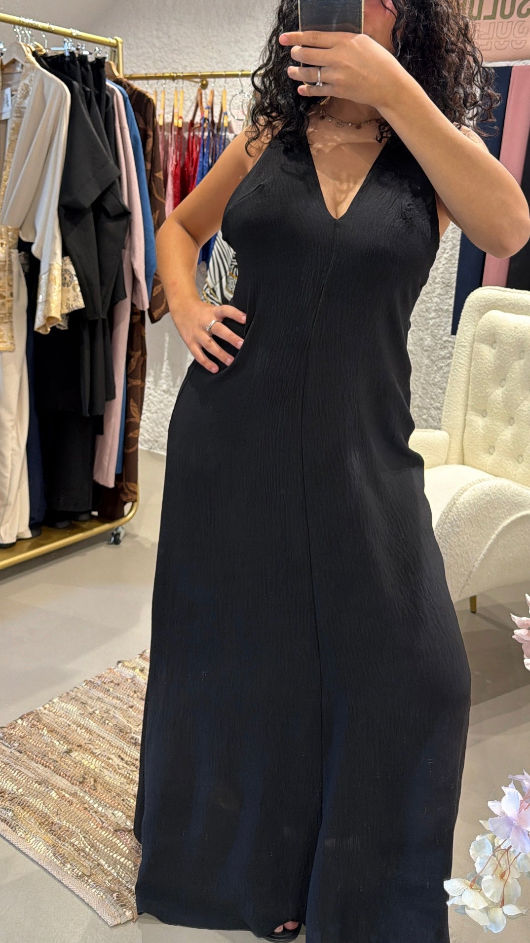 Robe noir Éclat d’été