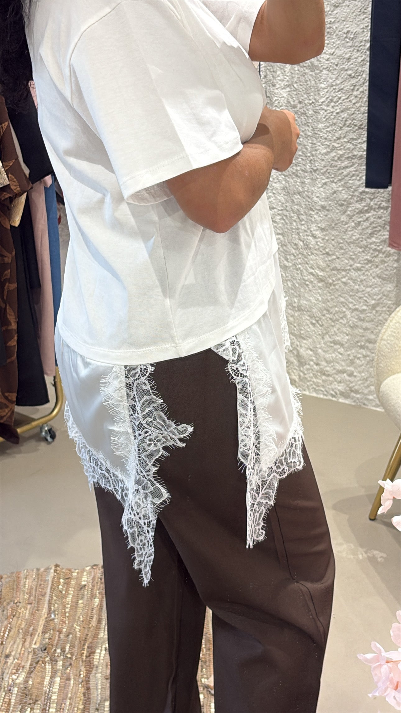 T-shirt Siyara blanc