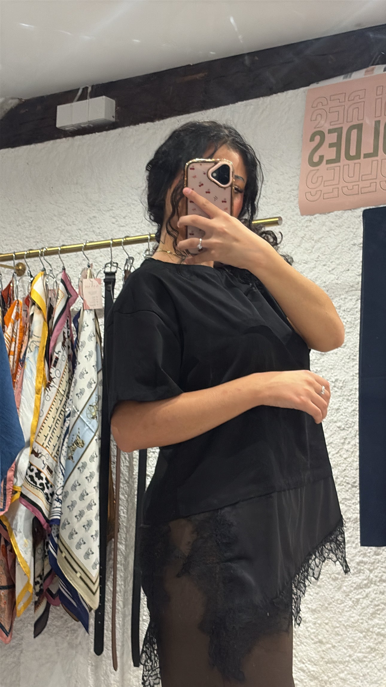 T shirt Siyara Noir