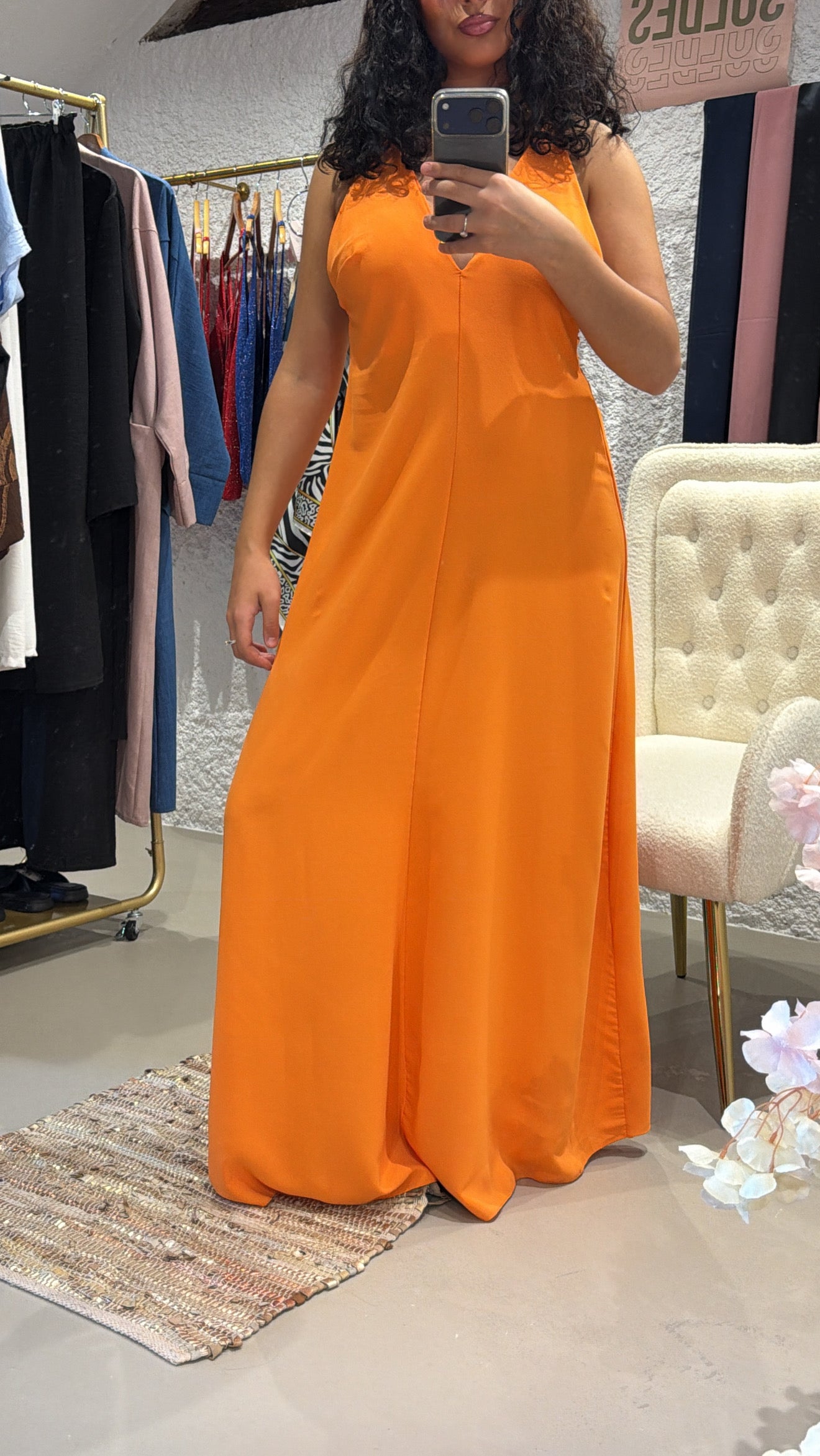 Robe Orange éclat d’été