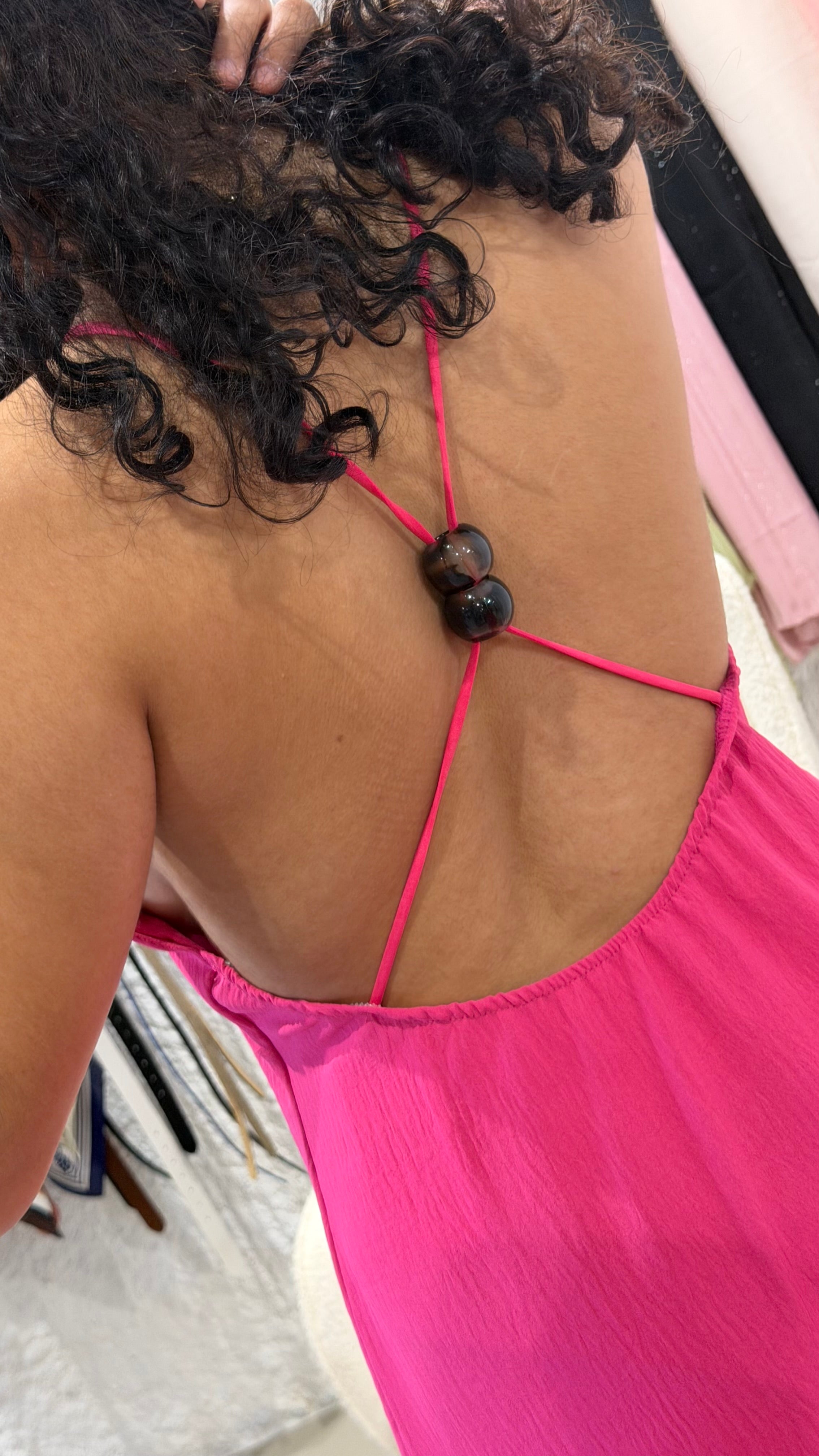 Robe rose éclat d’été