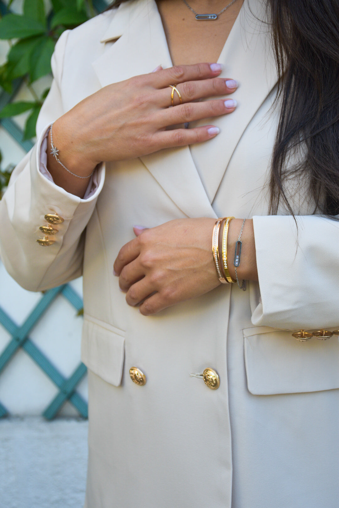 Blazer Beige Élégance
