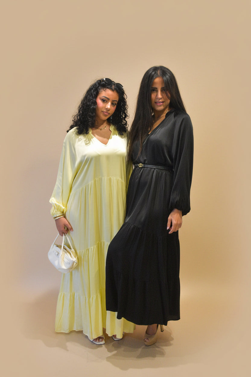 Robe Longue Jaune