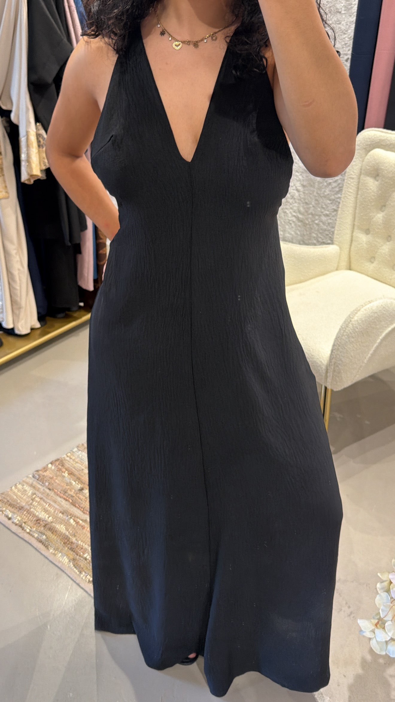 Robe noir Éclat d’été